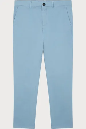 Paul Smith Regular Fit Blue Logo Chinos Trousers28 R