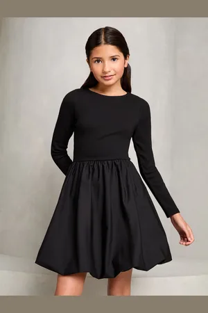 Lipsy London Sukienka z długim rękawem i balonowym dołem (5-16 lat)12 lat (152 cm)