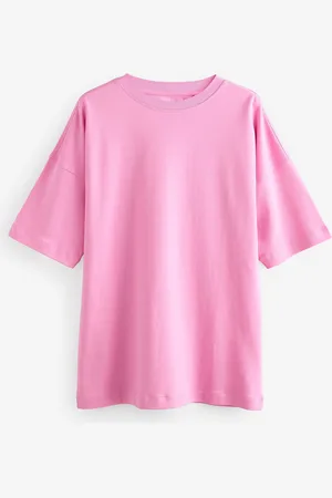 Next Relaxed Fit Heavyweight Longline Crew Neck 100% Cotton T-ShirtXL
