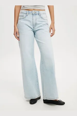 Cotton On Relaxed Wide 100% Cotton JeansEU 38 (UK 10)