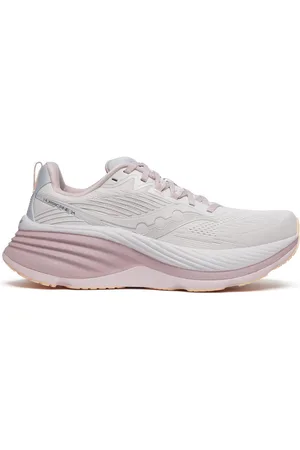 Saucony Womens White/Pink Hurricane 24 Trainerseu355