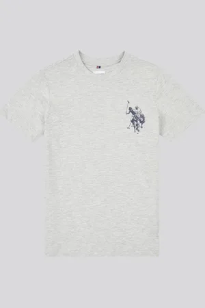 U.S. Polo Assn. U. S. Polo Assn. Boys Large Double Horsemen Graphic Print 100% Cotton T-Shirt152158 cm