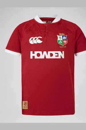 Canterbury Red British & Irish Lions Rugby Replica Jersey12 lat (152 cm)