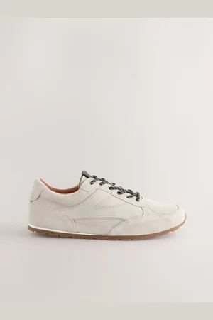 Next Premium Leather Slim Lace-Up TrainersEU 37 (UK 4)