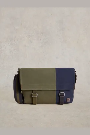 White Stuff Teddy Canvas Messenger BagJeden