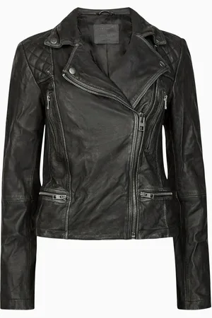AllSaints AllSaints Cargo Leather Biker Jacket36