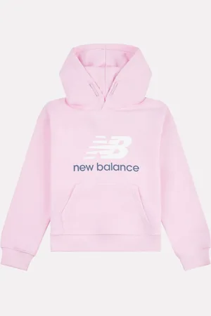 New Balance Kids French Terry Stacked Logo Hoodie140146 cm