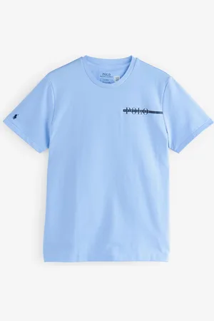 Ralph Lauren Loungewear Logo Stripe Jersey T-ShirtL