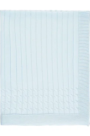 Emile et Rose Cable Knit Baby 100% Cotton BlanketJeden