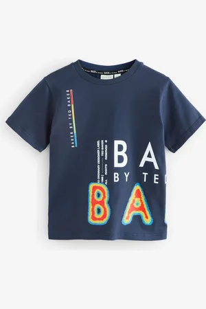 Ted Baker Blue Graphic 100% Cotton T-Shirt128134 cm