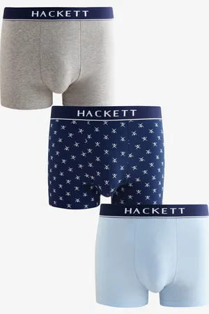 Hackett Pack Of 3 Cotton Boxer TrunksS