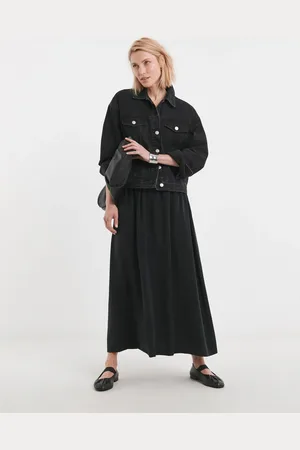 JD Williams Laundered Full Maxi Skirt50