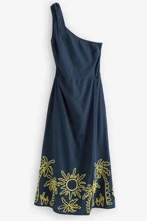 Next One Shoulder Wrap Maxi Dress42 Wysoki