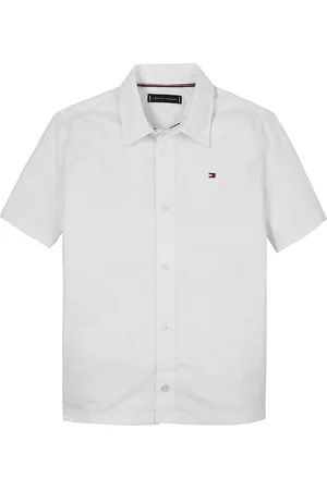 Tommy Hilfiger Stretch Oxford Short Sleeve Shirt122128 cm