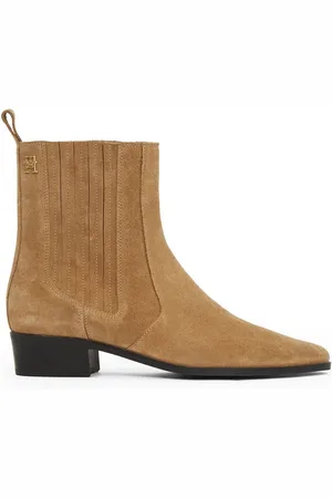 Tommy Hilfiger Suede Cowboy Chelsea BootsEU 36 (UK 3.5)