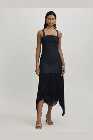 AMUR Hybrid Denim Maxi Dress36