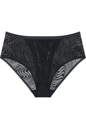 Triumph Shape Smart Ellipse Black Maxi BriefsM