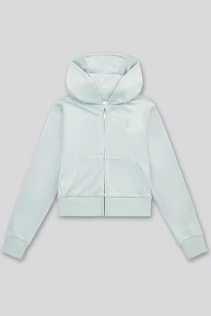 Juicy Couture Girls Diamante Zip-Through Hoodie134140 cm