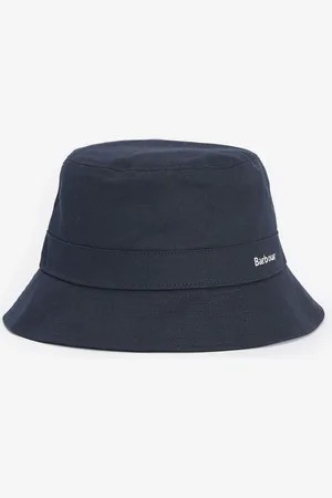 Barbour International Olivia Logo Bucket 100% Cotton HatL