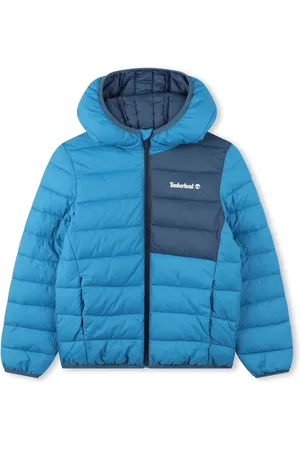 Timberland 2 Tone Logo Hooded Puffer Coat10 lat (140 cm)