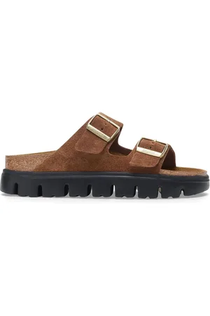 Birkenstock Arizona Papillio Suede Leather Sandalseu375