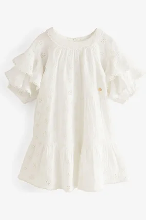 Laura Ashley Broderie Floral 100% Cotton Dress98104 cm