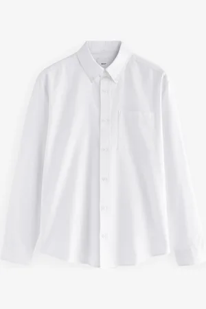 Next Brushed 100% Cotton Oxford Long Sleeve Shirt5XL