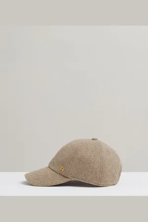 Reiss Fiona Wool Blend Flannel Baseball CapJeden