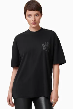 AllSaints AllSaints 100% Organic Cotton Orlando Etta Crew T-ShirtS