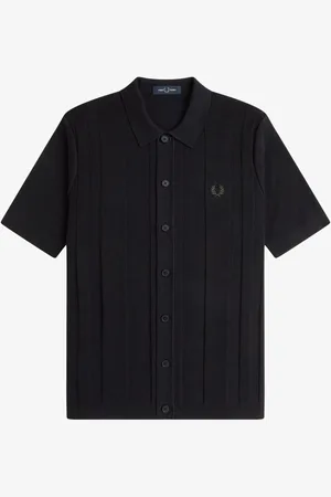 Fred Perry Button Through Short Sleeves ShirtX-Large