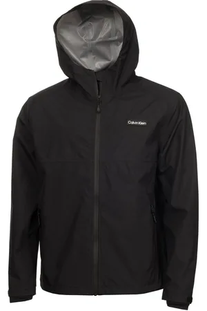 Calvin Klein Feather Dry 15K Hooded Waterproof JacketS