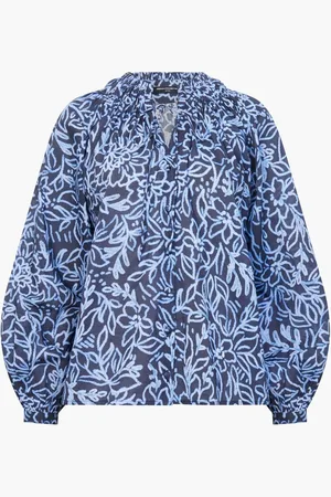 French Connection 100% Cotton Anna Austin Cotton TopM