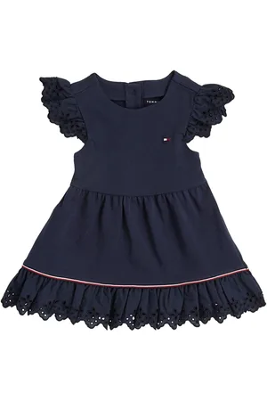 Tommy Hilfiger Broderie Anglaise Short Sleeve Dress8692 cm