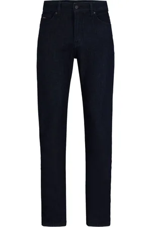 HUGO BOSS Maine Indigo Regular Fit Stretch Denim JeansSZER.38 DŁ.34