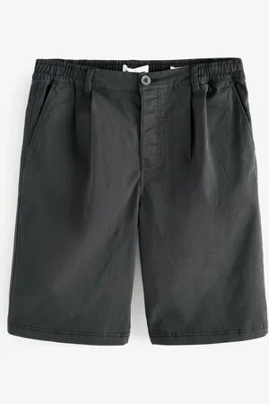Threadbare Relaxed Fit Pleated Stretch Chinos Shorts32 R
