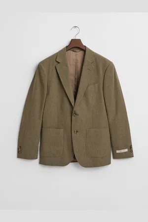 GANT Slim Fit Linen Suit Jacket52