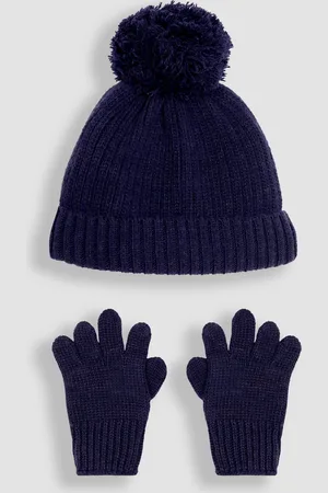 JoJo Maman Bébé Rib Hat & Gloves Set3