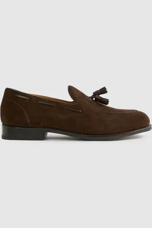 Reiss Clayton Tasselled Suede LoafersEU 42 (UK 8)