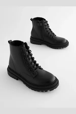 Next Warm Lined Lace-Up Ankle BootsEU 34.5 (UK 2)