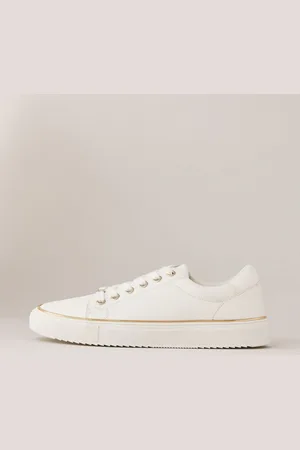 Lipsy London Flat Chunky Lace Up Faux Leather Trainerseu38