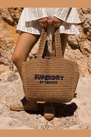 Superdry Crochet City 100% Cotton Tote BagJeden