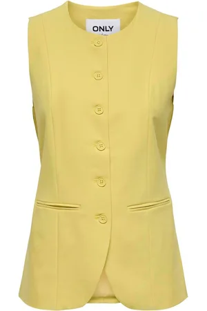 ONLY High Neck Longline Waistcoat36
