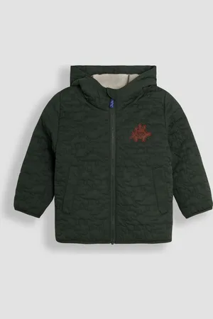 JoJo Maman Bébé Dinosaur Quilted Puffer Jacket98104 cm
