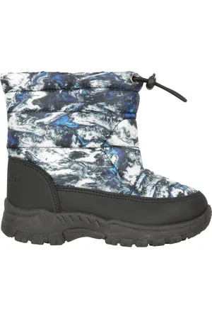 Mountain Warehouse Śniegowce niemowlęce Caribou ze ściągaczem i nadrukiemEU 28 (UK 10)