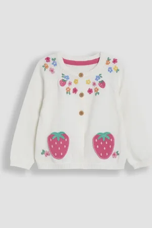 JoJo Maman Bébé Character 100% Cotton Cardigan116122 cm