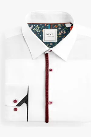 Next Easy Iron Royal Oxford Long Sleeve Shirt39cm R (UK 15.5 R)