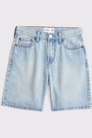 Abercrombie & Fitch Blue Baggy Denim Shorts134140 cm