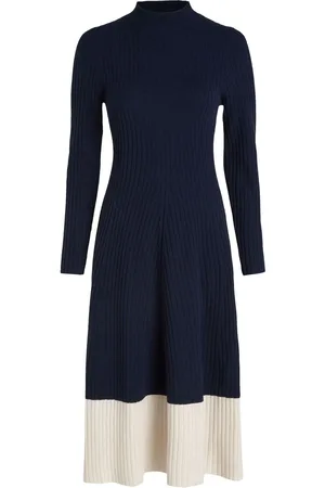Tommy Hilfiger Curve Slim Midi Jumper Dress with Cashmere46