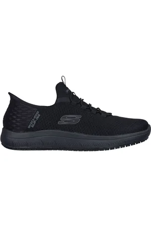 Skechers Mens Slip Resistant Slip In Summits TrainersEU 46 (UK 11)