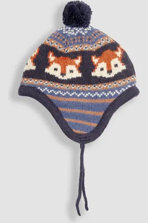 JoJo Maman Bébé Fair Isle Pattern Hat0